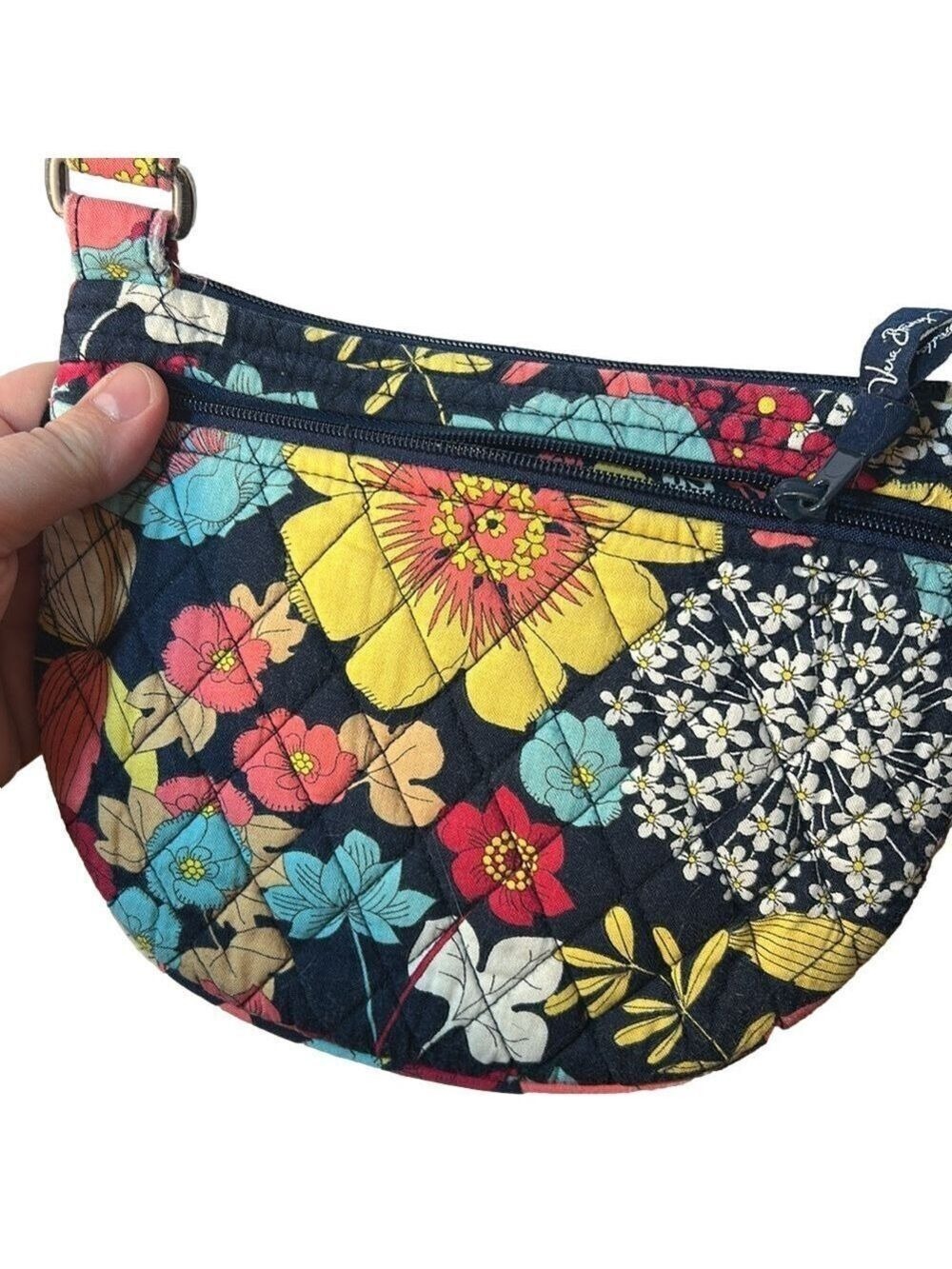 Vera Bradley small Floral clare Crossbody Bag boho y2k style - Picture 10 of 10